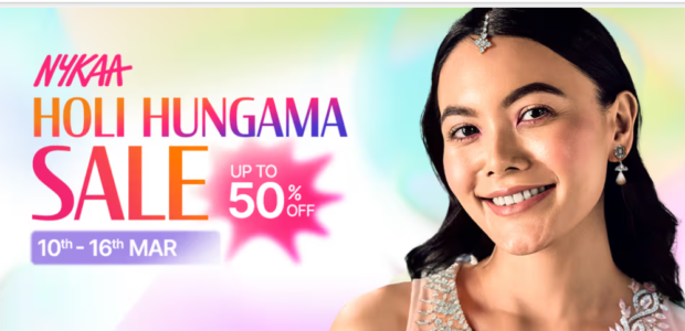 Nykaa Holi Hungama Sale