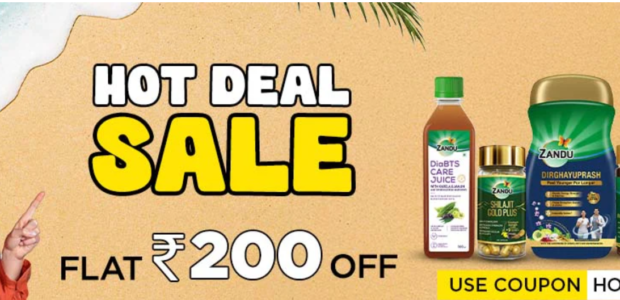 ZanduCare Hot Deal Flat Rs.200 Off