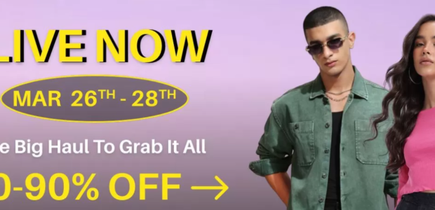 Sale Get Upto 50% To 90% Off On Myntra