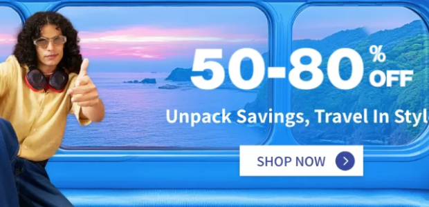Get Upto 50% To 80% Off For Men On Myntra Carnival