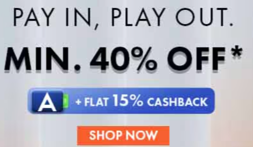 PayDay Sale Get Min 40% Off On Ajio