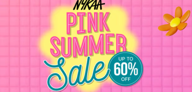 Pink Summer Sale Upto 60% Off On Nykaa