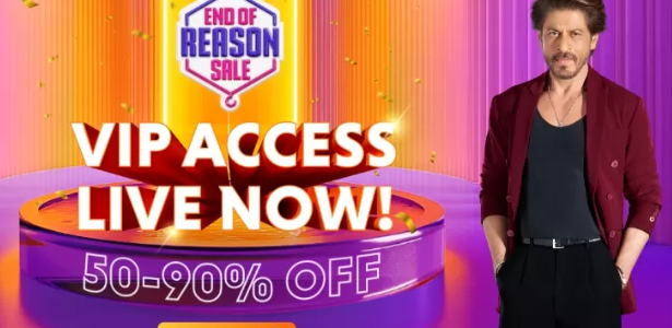 VIP Access Live Now 50% To 90% Off On Myntra