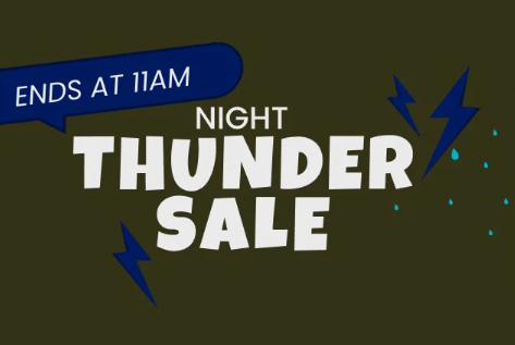 Night Thunder Sale On Pepperfry
