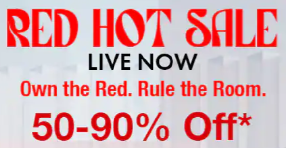 Red Hot Sale Upto 50% To 90% Off On Ajio