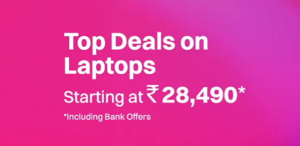 Laptops Starting From Rs.28490 On Croma