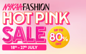 Hot Pink Sale Upto 80% Off On Nykaa Fashion