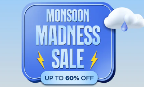 Monsoon Madness Sale Upto 60% Off On The Man Company